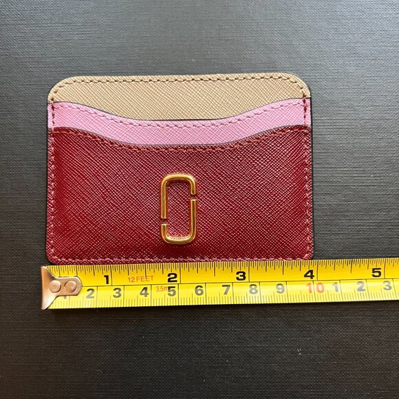 Marc Jacobs "The Snapshot" Card Case - Small Red Wallet - Picture 5 of 5